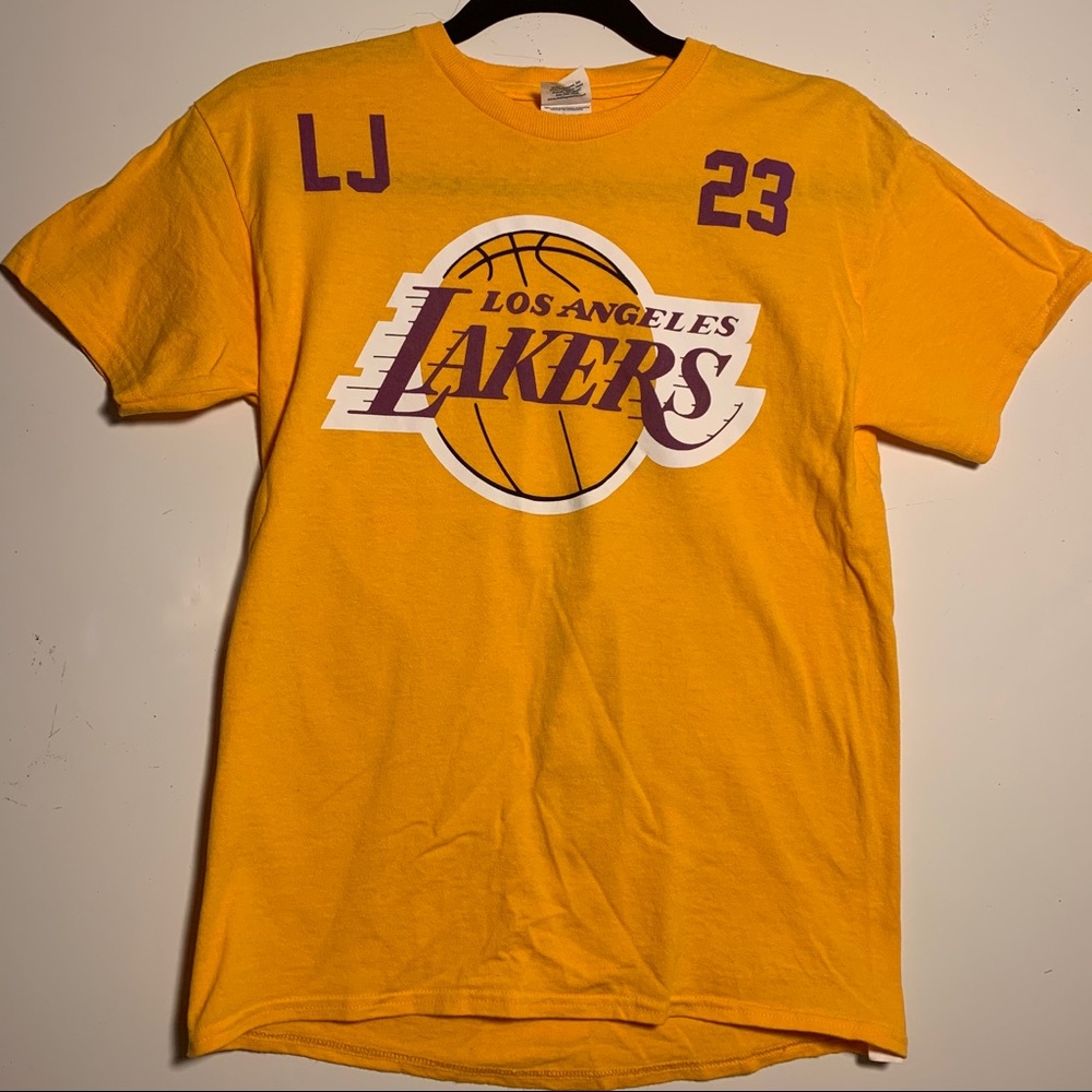 Los Angeles Lakers Lebron James tshirt #23